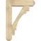 Ekena Millwork Merced Craftsman Rough Sawn Bracket w/ Offset Brace, Douglas Fir, 8"W x 30"D x 42"H BKT0806X30X42MRC04RDF - alternate 4